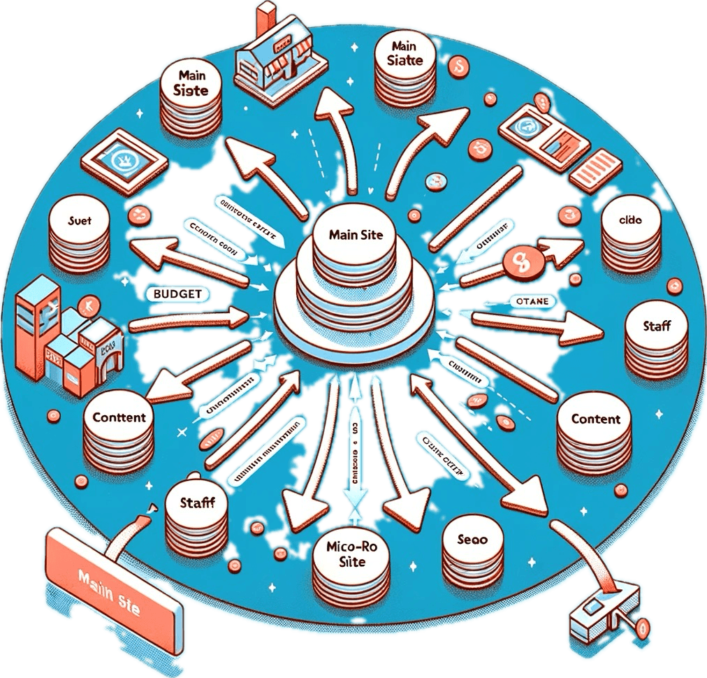 Cover image for The Challenges of Implementing Micro-Sites in Web Development